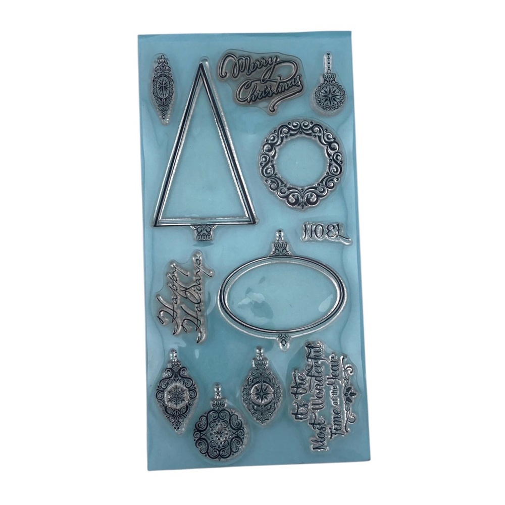 Hampton Art Tree Trimmings Clear Stamp Set